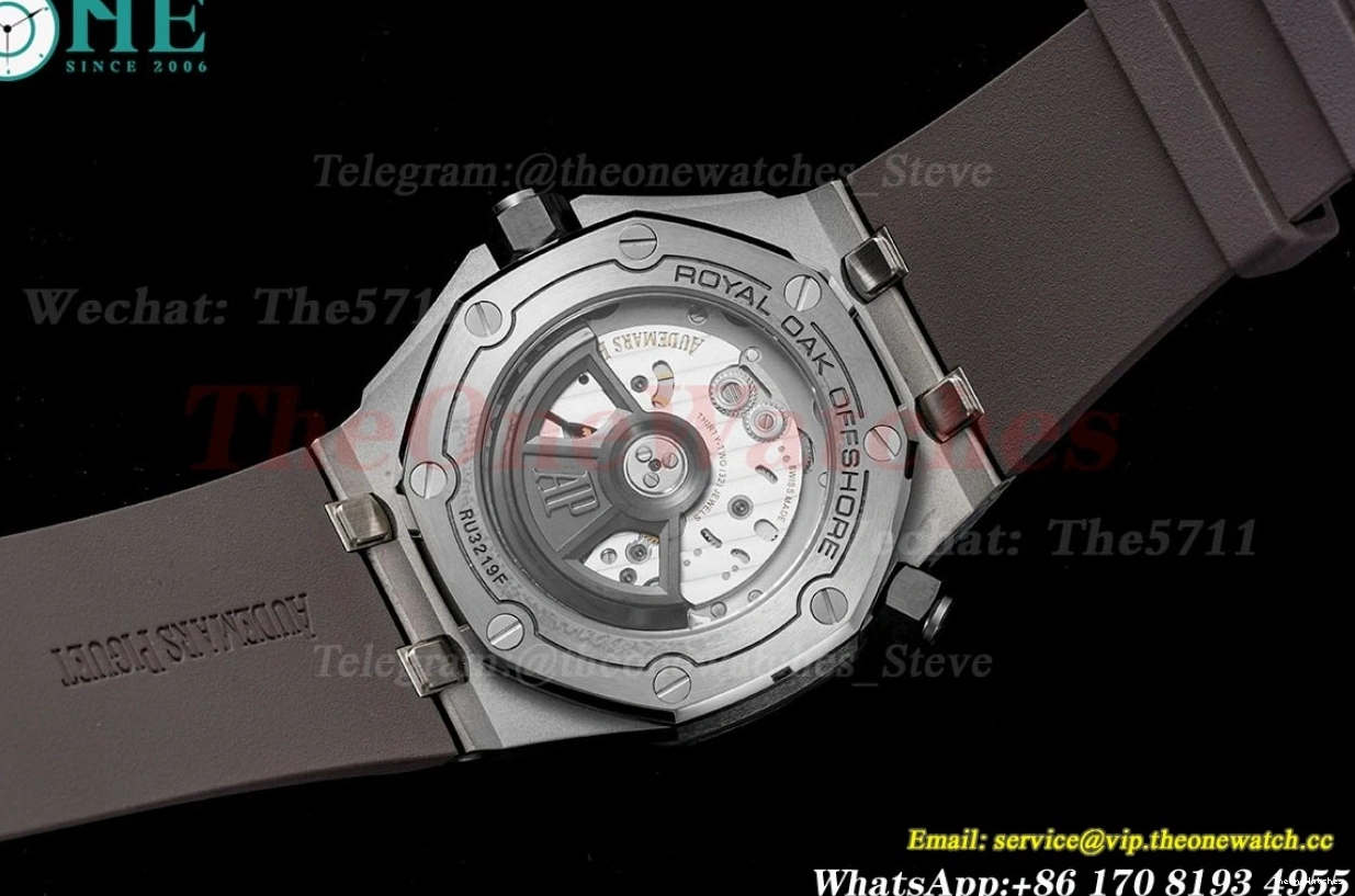 Stk Grey Offshore ZF A4308 Diver RU Oak 42mm 15720 SS Royal 0323